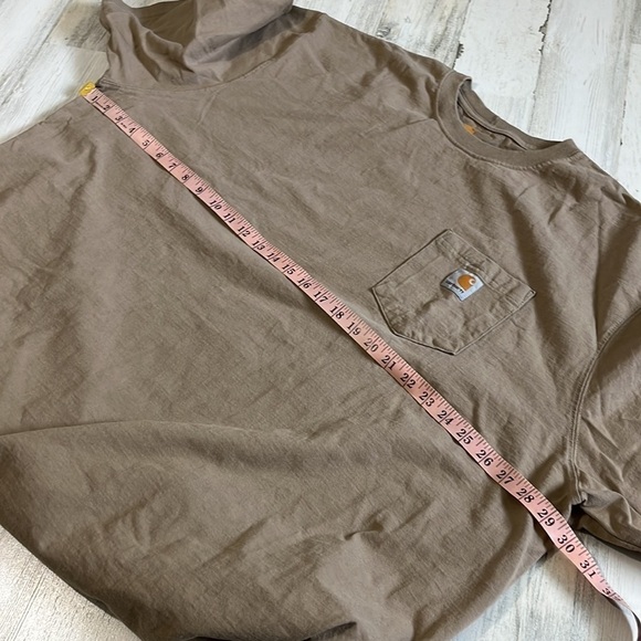 Carhartt Light Brown Tee Size 4XL - Picture 7 of 8